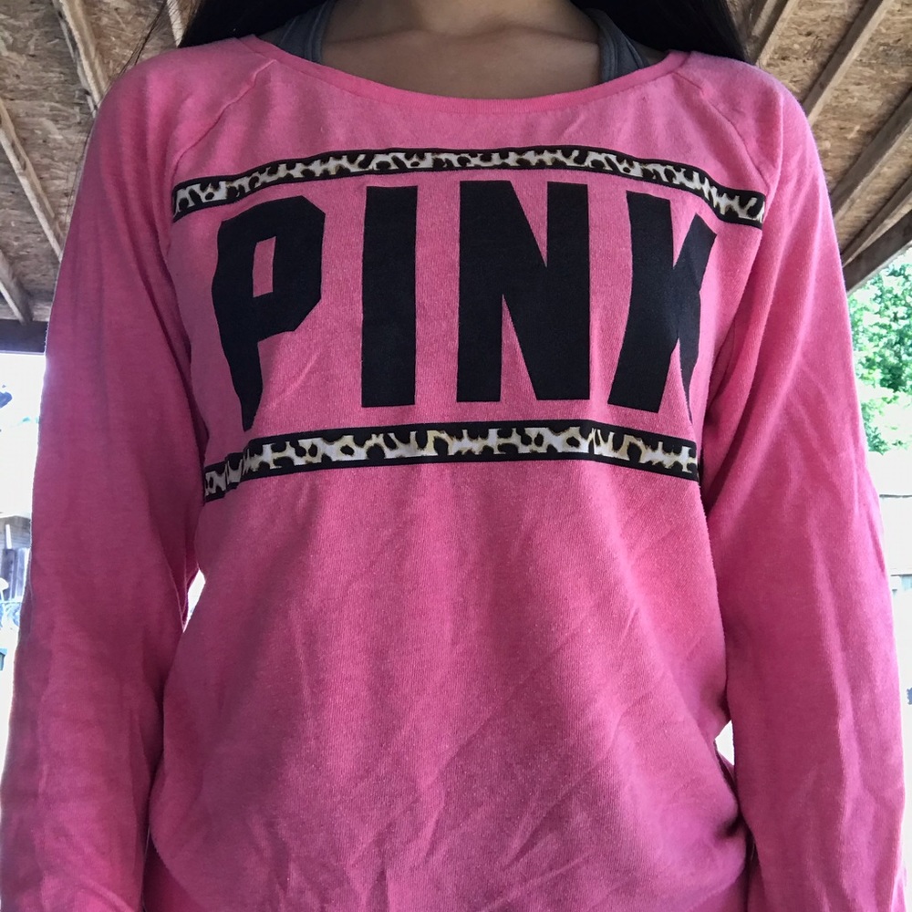 Pink Long Sleeve Top
